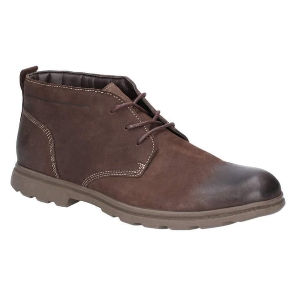 Hush Puppies Mens Tyson Chukka Nubuck Leather Boot