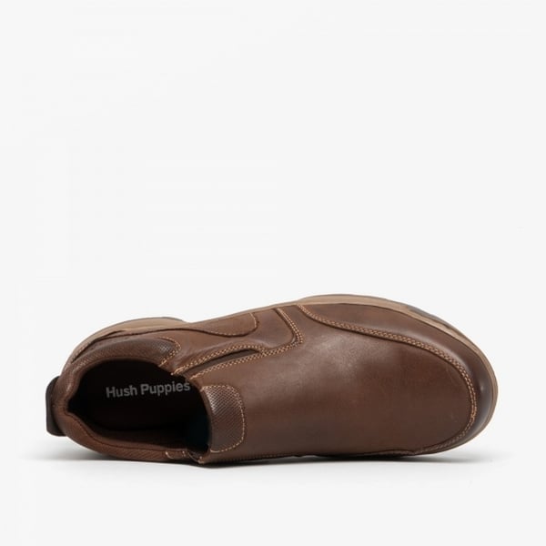 Hush Puppies Jasper Slip On lædersko til mænd