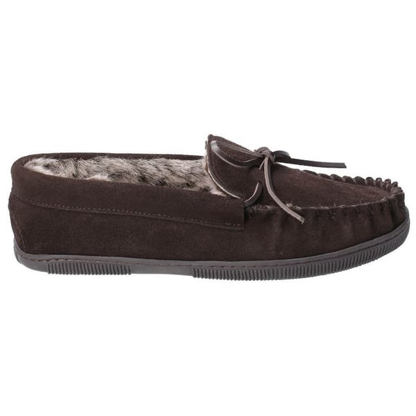 Hush Puppies Mens Ace Slip On Leather Slipper