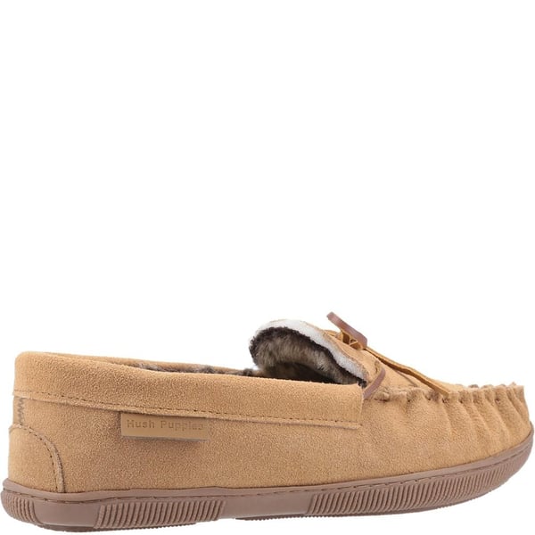 Hush Puppies Mens Ace Slip On Leather Slipper