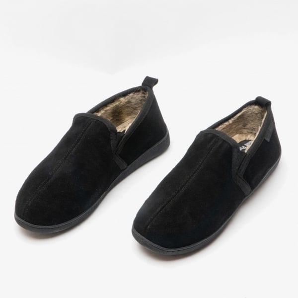 Hush Puppies Mens Arnold Slip On Leather Slipper