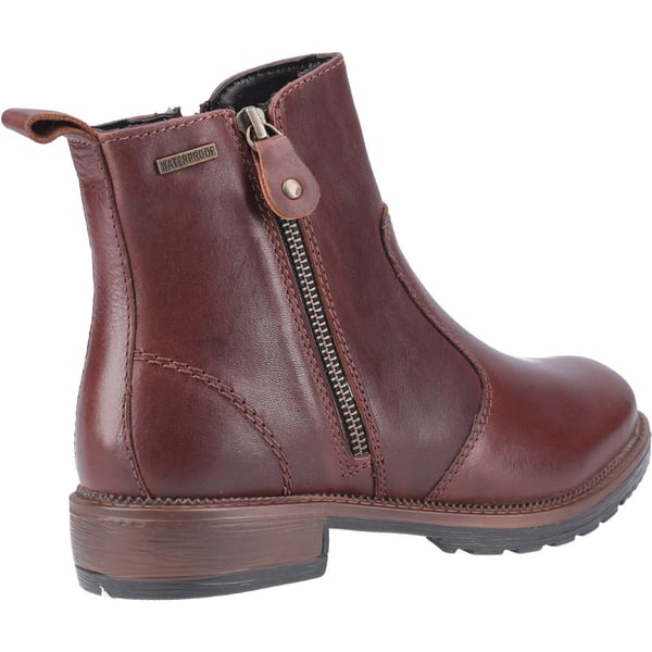 Cotswold Womens/Ladies Ashwicke Zip Leather Ankle Boot