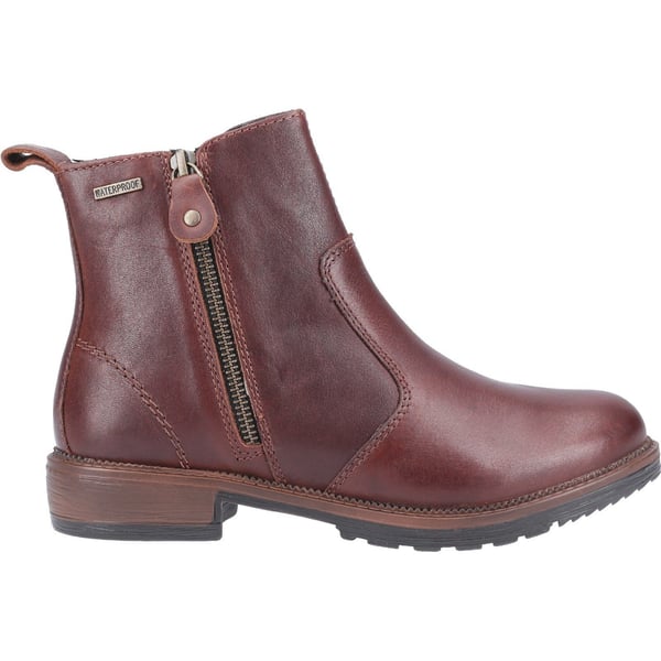 Cotswold Womens/Ladies Ashwicke Zip Leather Ankle Boot