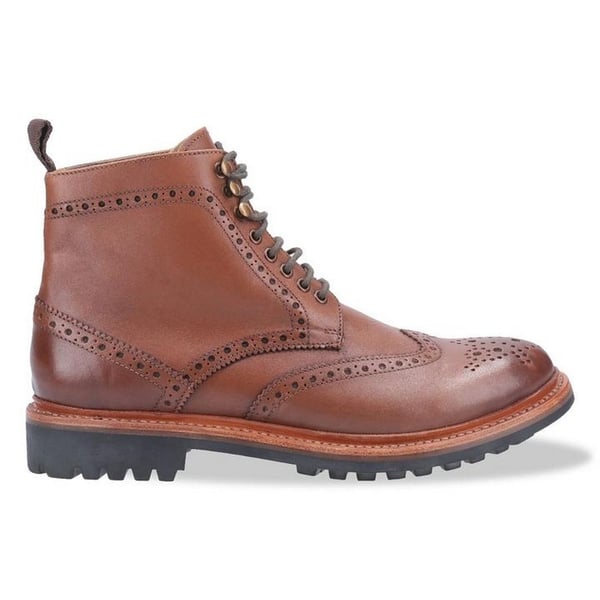 Cotswold Herre Rissington Commando Lace Up Læder Dress Boot