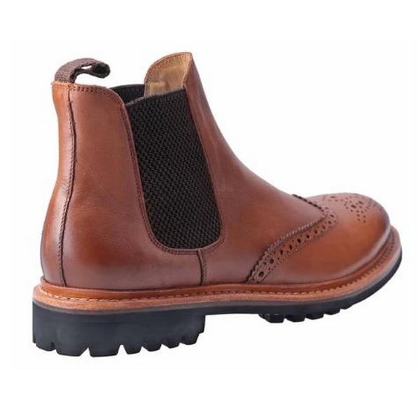 Cotswold Herr Siddington Commando Elastisk Läder Dress Boot