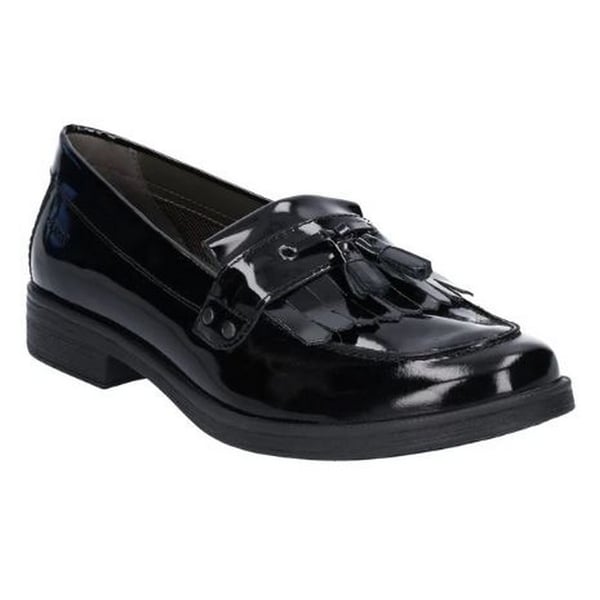 Geox Girls J Agata A Slip On Leather Shoe