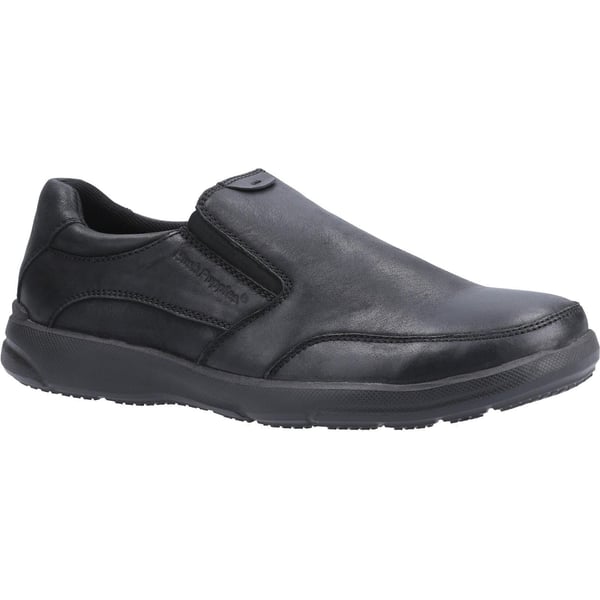 Hush Puppies Mens Aaron Slip On Leather Shoe