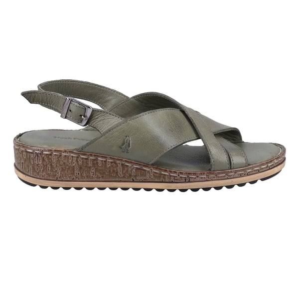 Hush Puppies Womens/Ladies Elena Leather Wedge Sandal