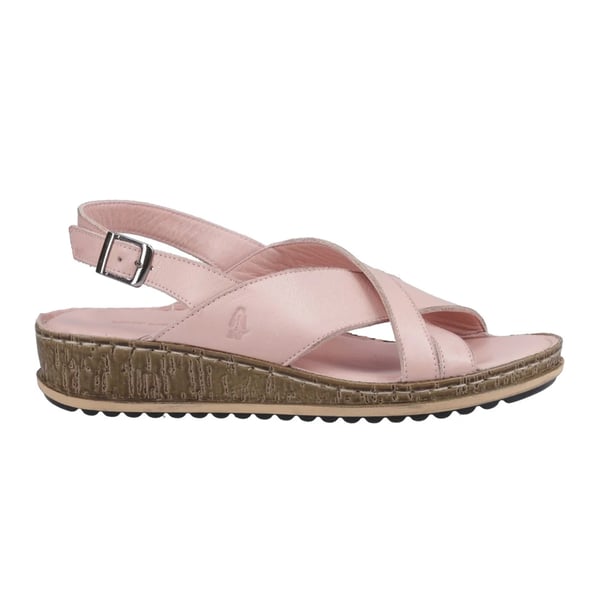 Hush Puppies Womens/Ladies Elena Leather Wedge Sandal