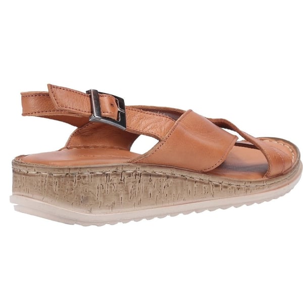 Hush Puppies Womens/Ladies Elena Leather Wedge Sandal