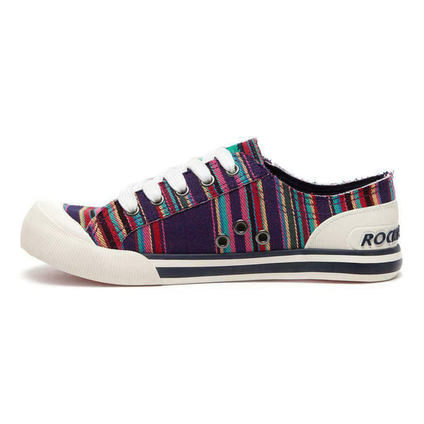 Rocket Dog Womens/Ladies Jazzin Canvas Aloe Lace Up Trainer