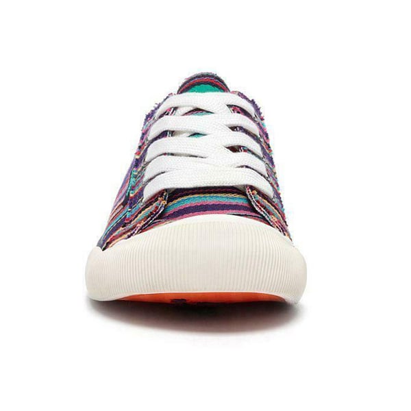 Rocket Dog Womens/Ladies Jazzin Canvas Aloe Lace Up Trainer