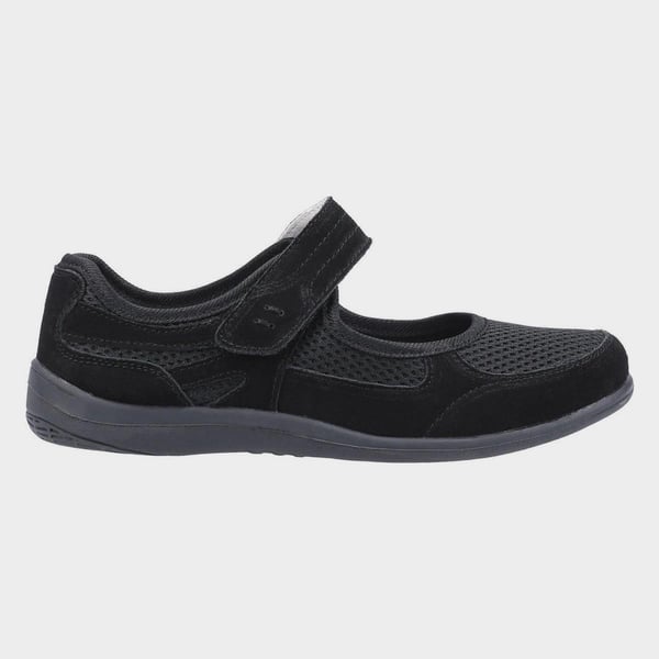 Fleet & Foster Dame/Dame Morgan Touch Fastening Suede Sko