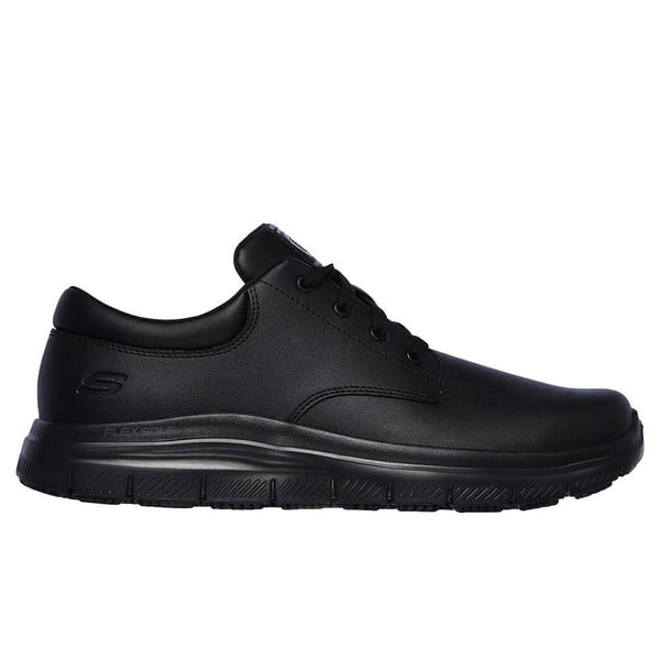 Skechers Mens Flex Advantage Fourche Leather Trainers