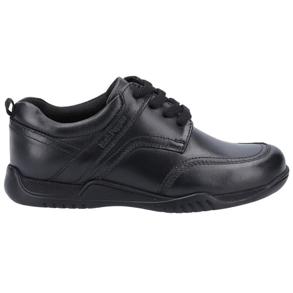 Hush Puppies Boys Harvey Leather School Shoes