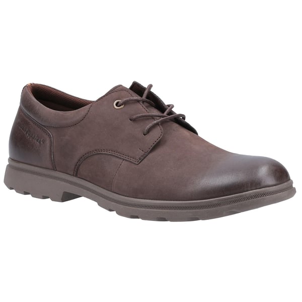 Hush Puppies Mens Trevor Leather Derby Shoes