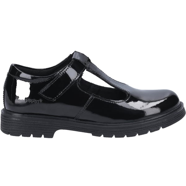 Hush Puppies Girls Gracie Leather School Shoes