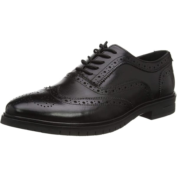 Hush Puppies Mens Santiago Leather Brogues