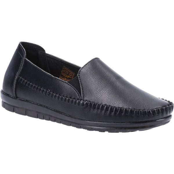 Fleet & Foster Dame/Ladies Shirley Læder Loafers