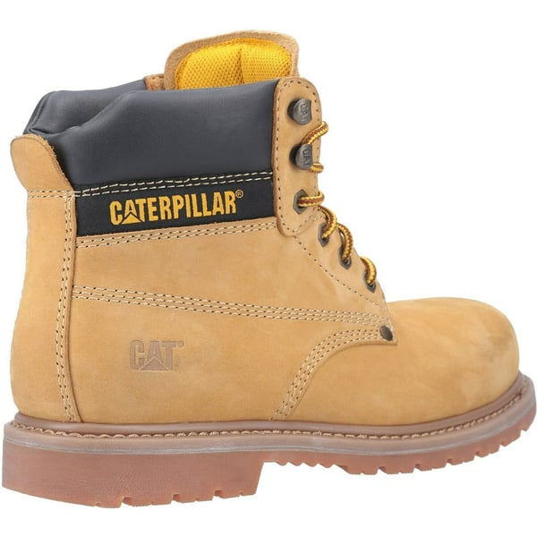 Caterpillar Mens Powerplant S3 Leather Safety Boots