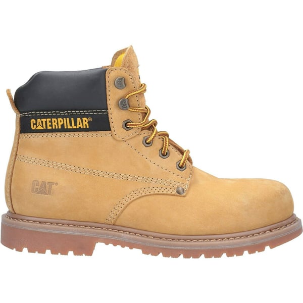 Caterpillar Mens Powerplant S3 Leather Safety Boots