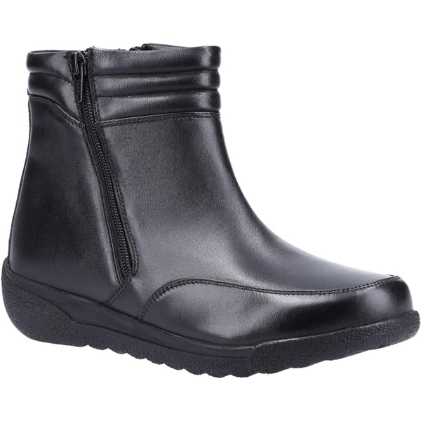 Fleet & Foster Dame/Damer Morocco Twin Zip læder ankelstøvler med dobbelt lynlås