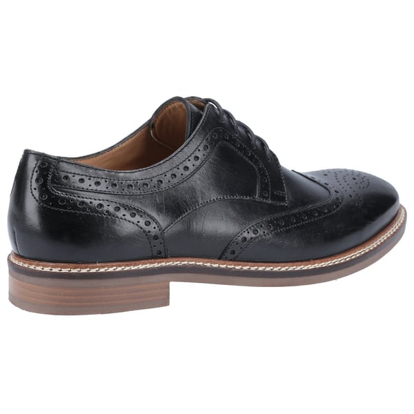 Hush Puppies Mens Bryson Leather Oxford Shoes