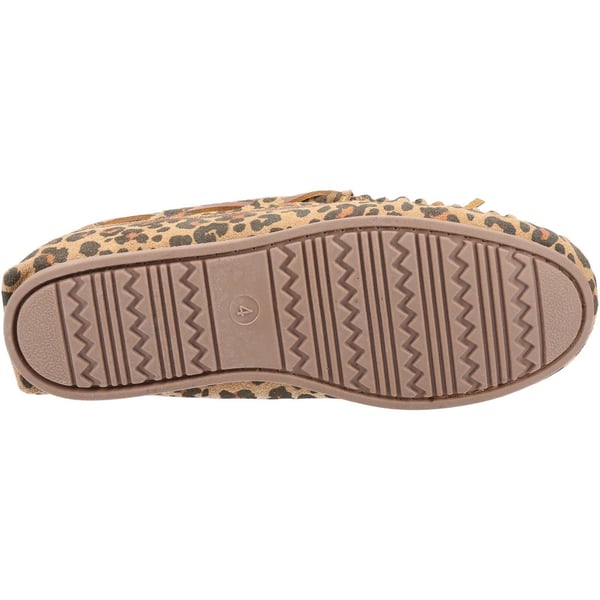 Hush Puppies Womens/Ladies Allie Leopard Print Suede Slippers