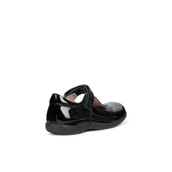 Geox Girls Naimara T-Bar Leather Ballerina Flats