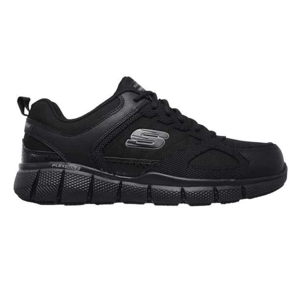 Skechers Mens Telphin Sanphet Leather Trainers