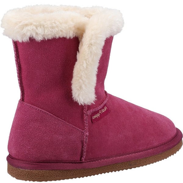 Hush Puppies Girls Ashlynn Suede Slippers