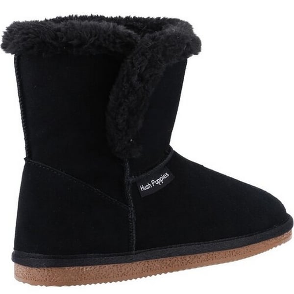 Hush Puppies Girls Ashlynn Suede Slippers