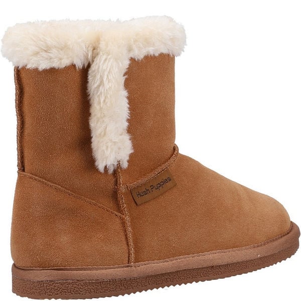 Hush Puppies Piger Ashlynn Ruskindstøfler