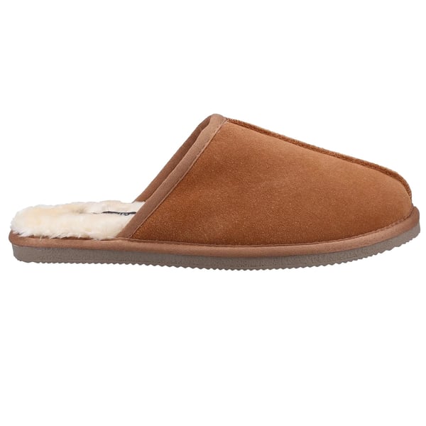 Hush Puppies Mens Coady Suede Slippers