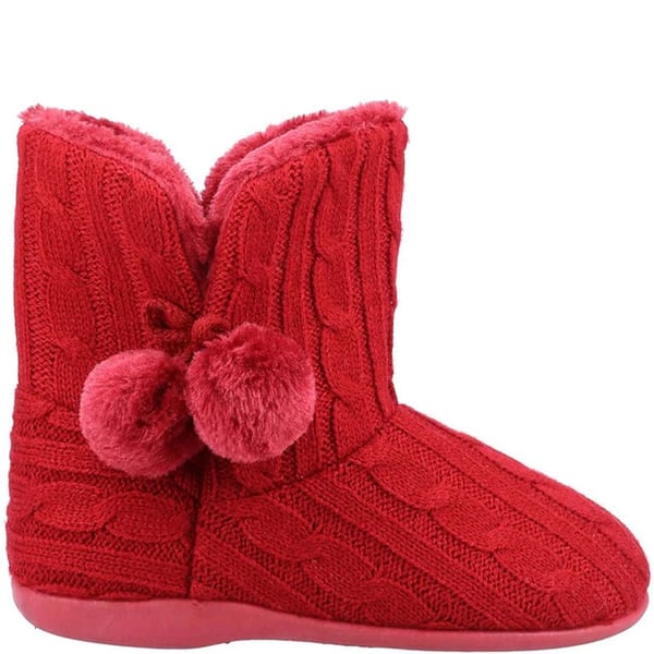 Fleet & Foster Naisten Apple Pom Pom -tossut