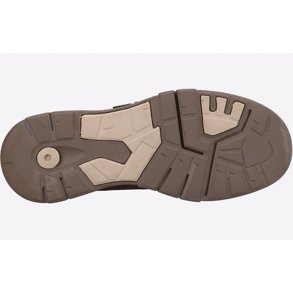 Hush Puppies Mens Fabian Leather Double Strap Shoes