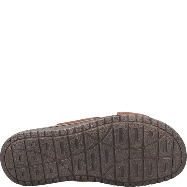 Hush Puppies Mens Nile Crossover Leather Sandals