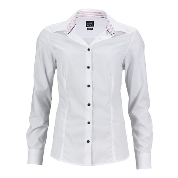 James and Nicholson Womens/Ladies Classic Plain Shirt
