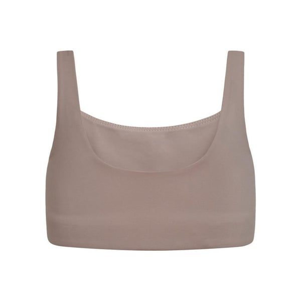Girlfriend Collective Womens/Ladies Tommy Cropped Square Neck Bra