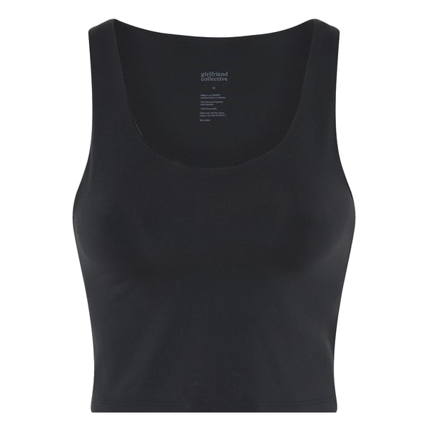 Girlfriend Collective Naisten Luxe Scoop Neck -toppi