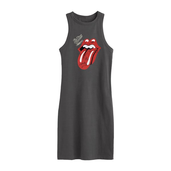 Amplified Womens/Ladies Autographs The Rolling Stones Slim Sleeveless Dress Amplified Womens/Ladies Autographs The Rolling Stones Slim Sleeveless Dress