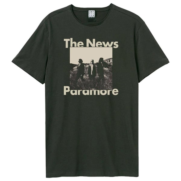 Amplified miesten The News Paramore T-paita