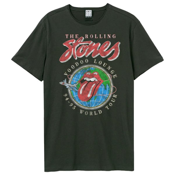 Amplified Miesten Voodoo Lounge Tour The Rolling Stones T-paita