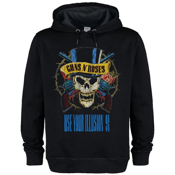 Amplified Unisex Adult Use Your Illusion 91 Tour Guns N Roses Hoodie