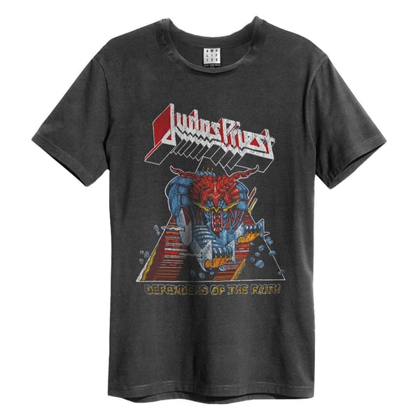 Amplified Unisex voksen Defenders Of The Faith Judas Priest T-shirt