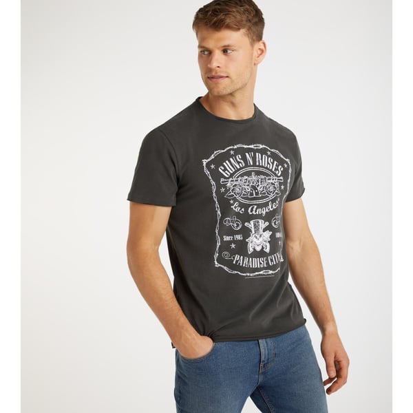 Amplified Unisex T-shirt til voksne med LA Paradise City Guns N Roses