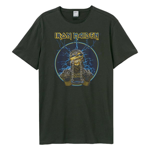 Amplified Unisex Aikuisten Muumio Iron Maiden T-paita