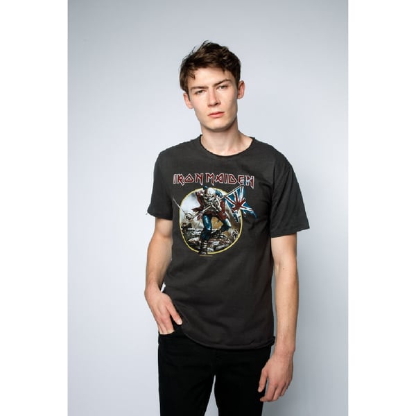 Amplified Unisex T-shirt til voksne Trooper Iron Maiden
