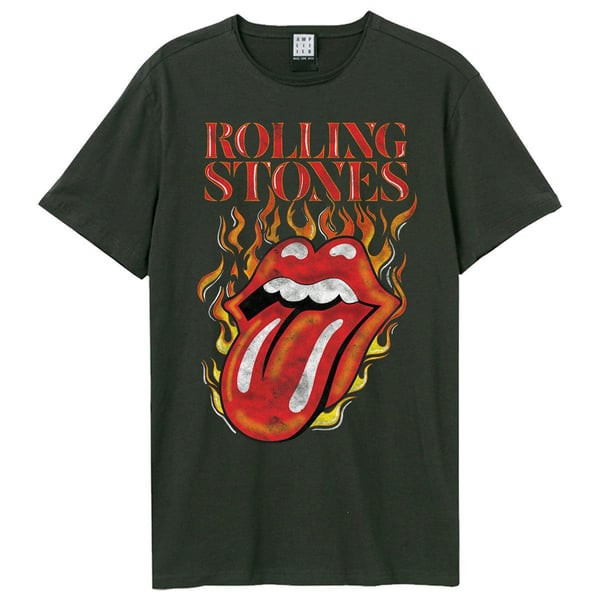 Amplified Unisex Vuxen Hot Tongue The Rolling Stones T-shirt