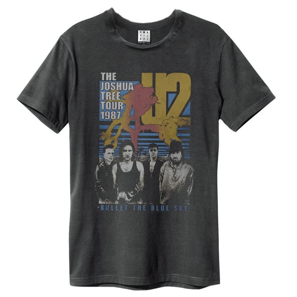 Amplified Unisex Vuxen Bullet The Blue Sky U2 T-shirt